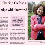 Sharing Oxford’s knowledge worldwide