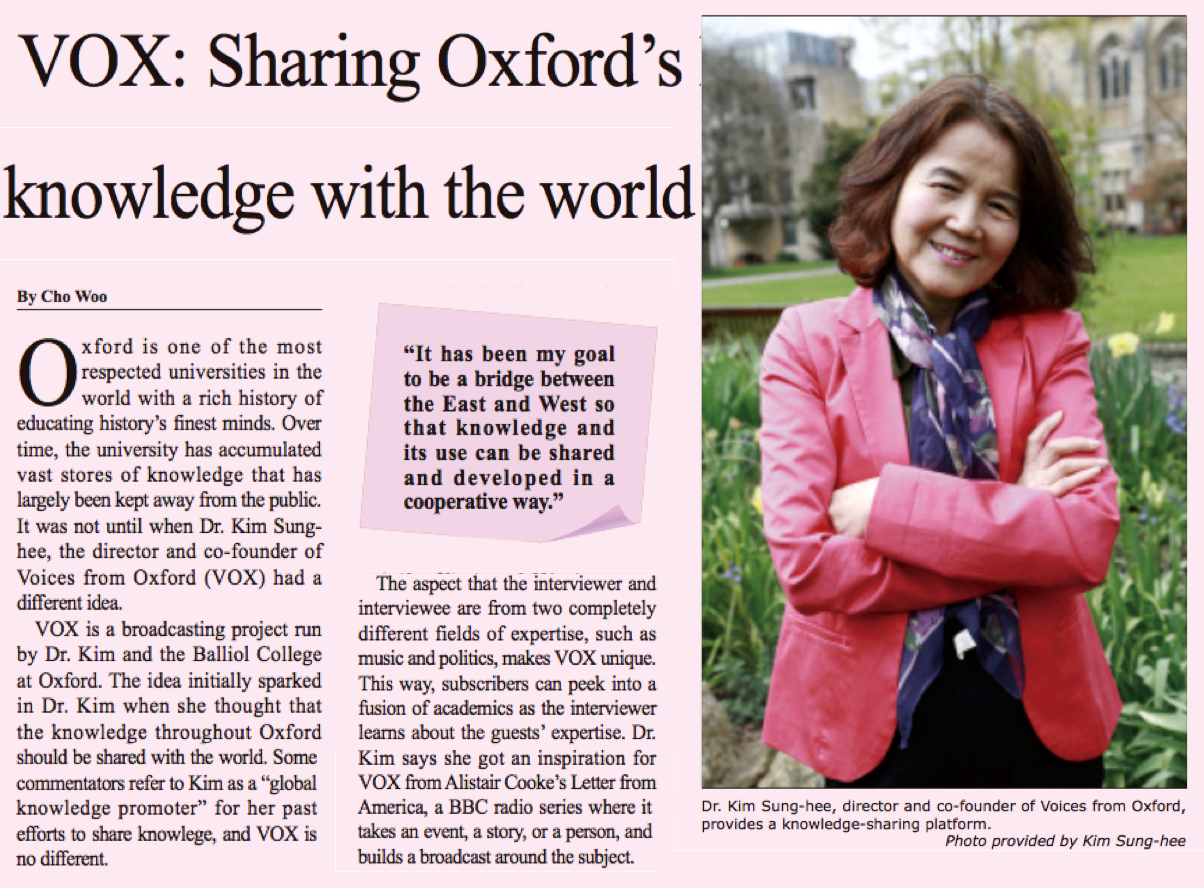 Sharing Oxford’s knowledge worldwide