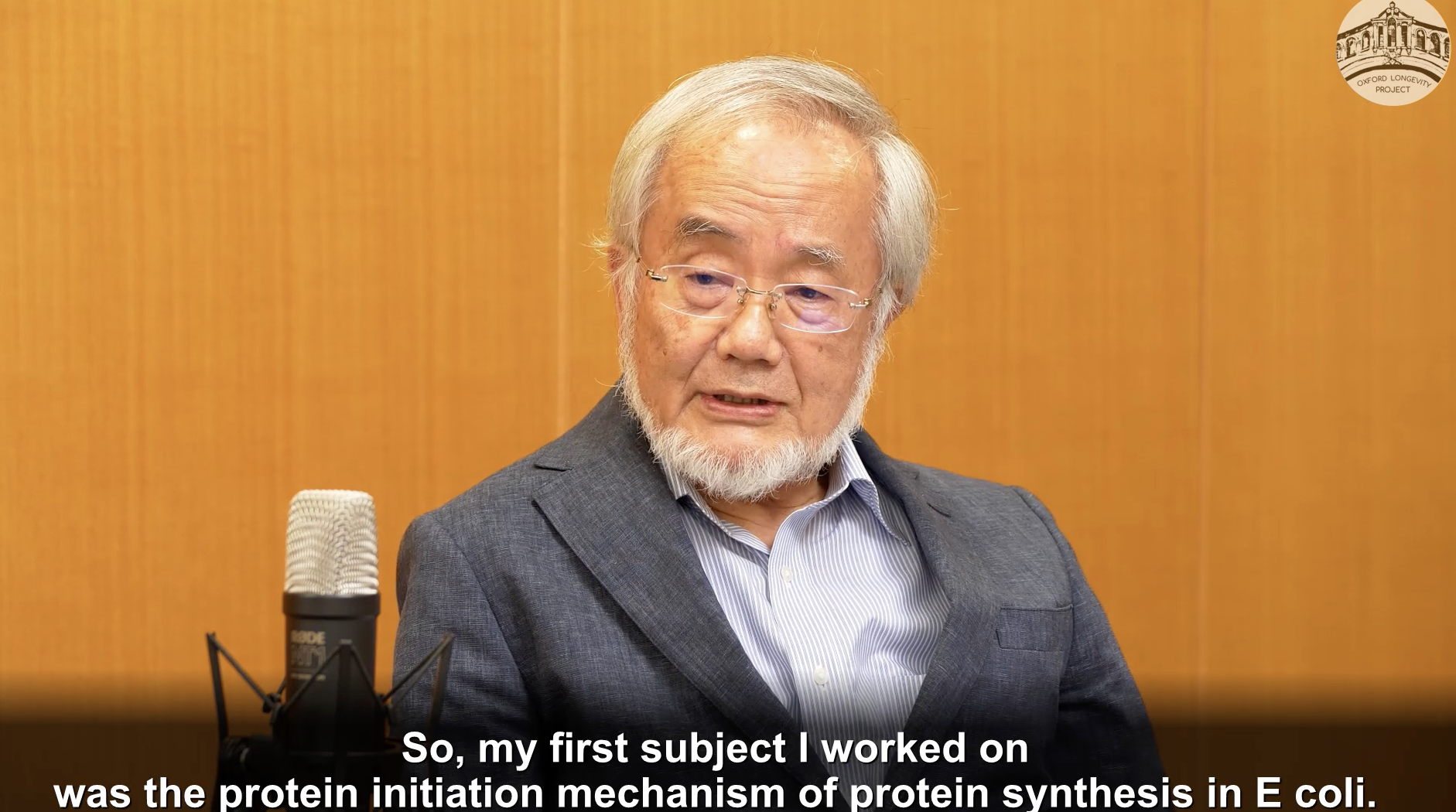 Professor Ohsumi discusses Nobel Prize for Autophagy