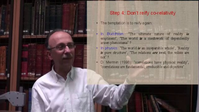 Buddhism and Science session 8: Michel Bitbol
